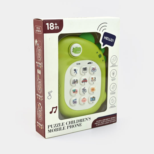 Puzzle Children’s Mobile Phone | Dinosaur Design