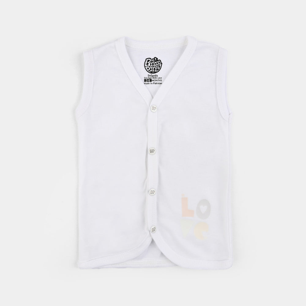 Pack Of 3 Infant Baby Unisex Cotton Vest Sando Set