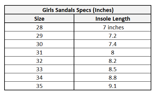 Girls Sandal ZP-024-BLACK