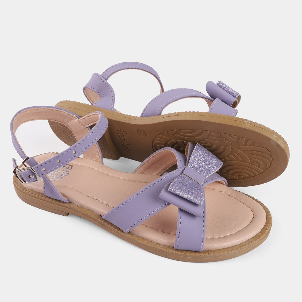 Girls Sandals 456-58-Purple