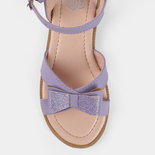 Girls Sandals 456-58-Purple