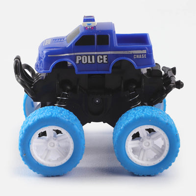 Friction Mini Police Model Vehicle Toy For Kids