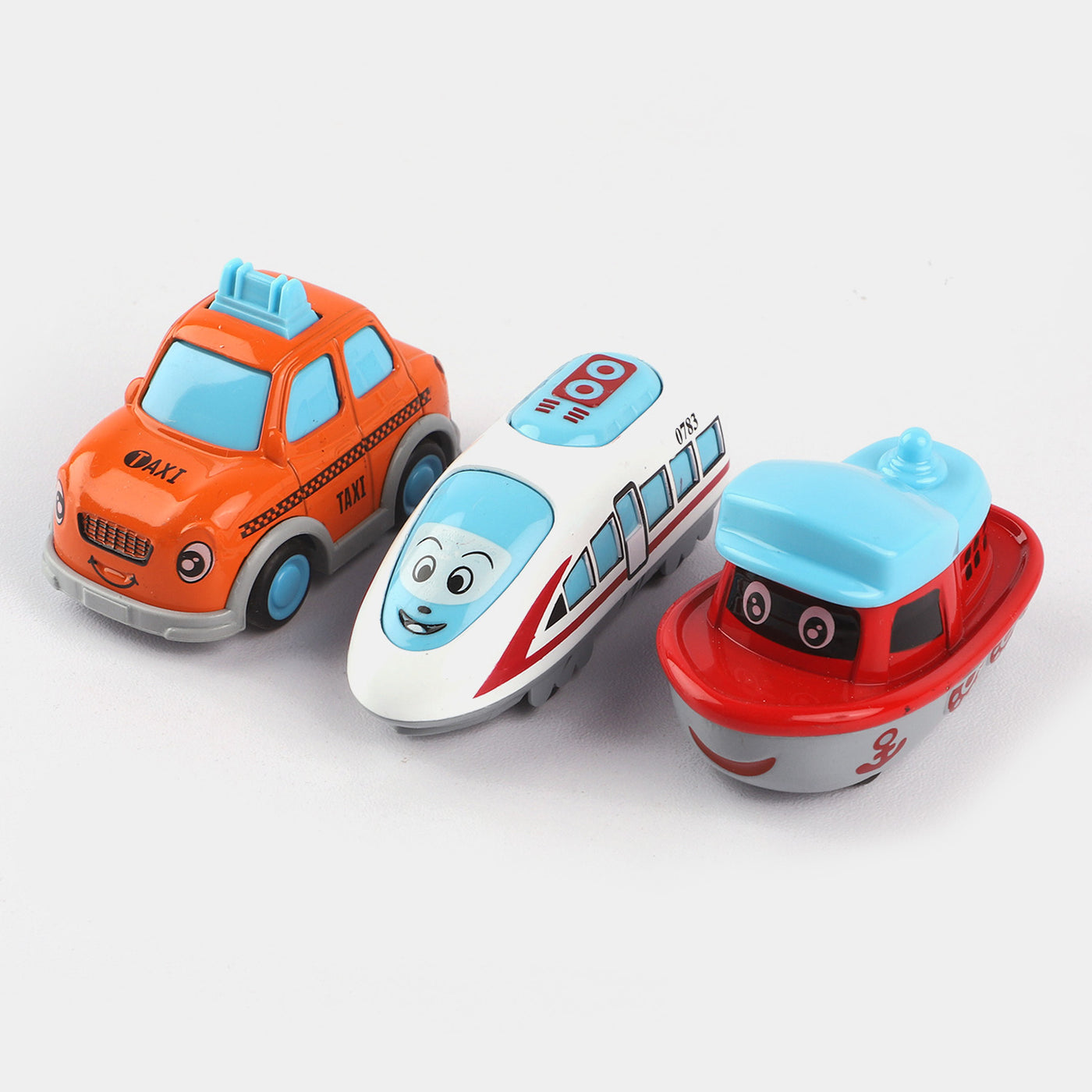 Die Cast Smart Vehicle Toy Play Set For Kids