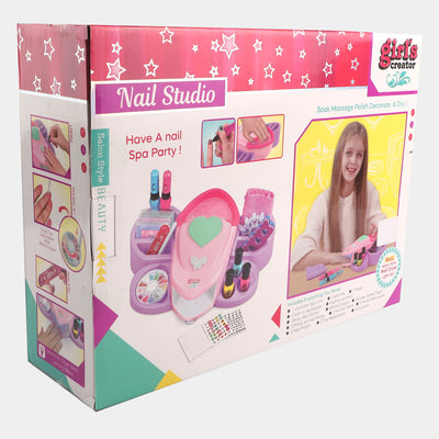 Super Spa Nail Art Kit For Girls