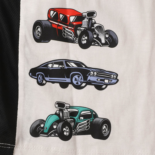 Boys Cotton Sando Mechanic - Barley Blue