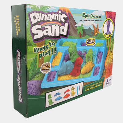 3D Dinosaur Magic Sand Play Set