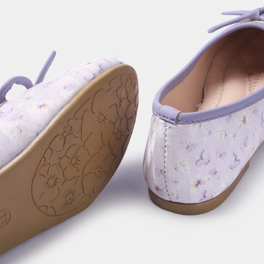Girls Pumps 203-71-Purple