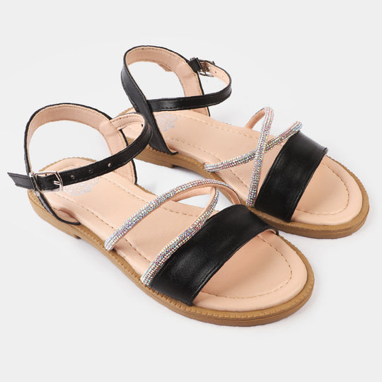 Girls Sandal 456-60-BLACK