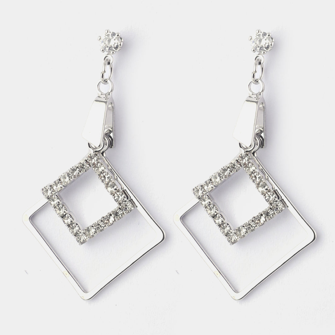 Elegant Design Sparkle Earrings For Girls