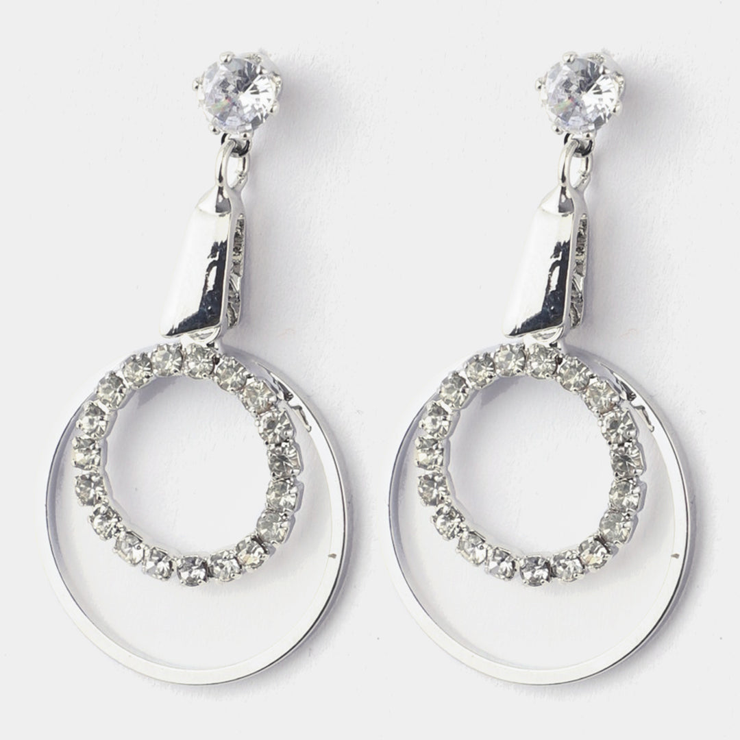 Elegant Design Sparkle Earrings For Girls