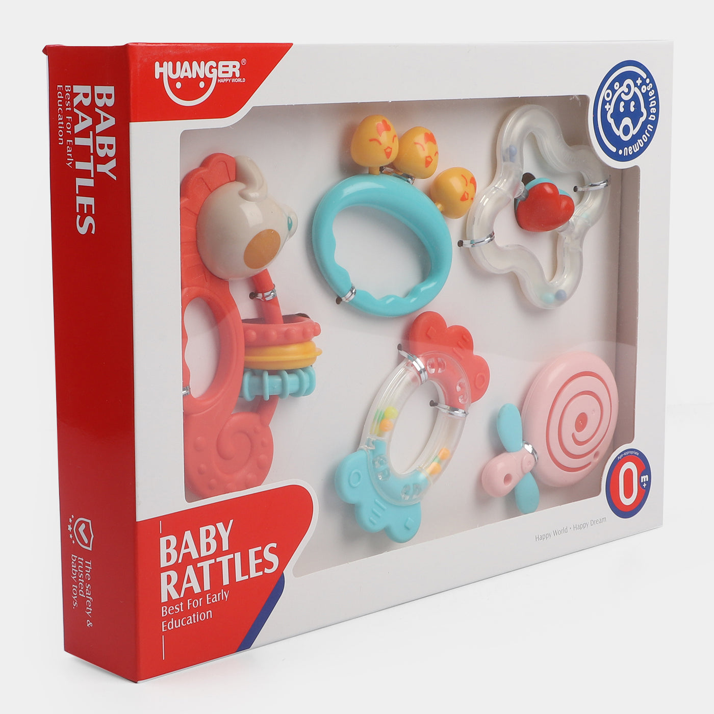 Baby Rattles Toy 05Pcs | 0M+