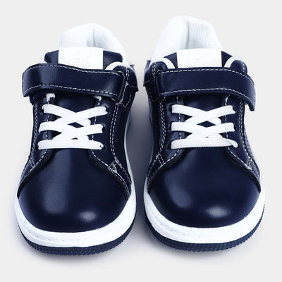 Boys Sneakers 24-102-Navy/White