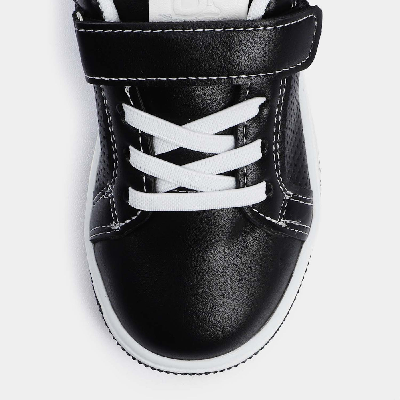 Boys Sneakers 24-102-Black/White