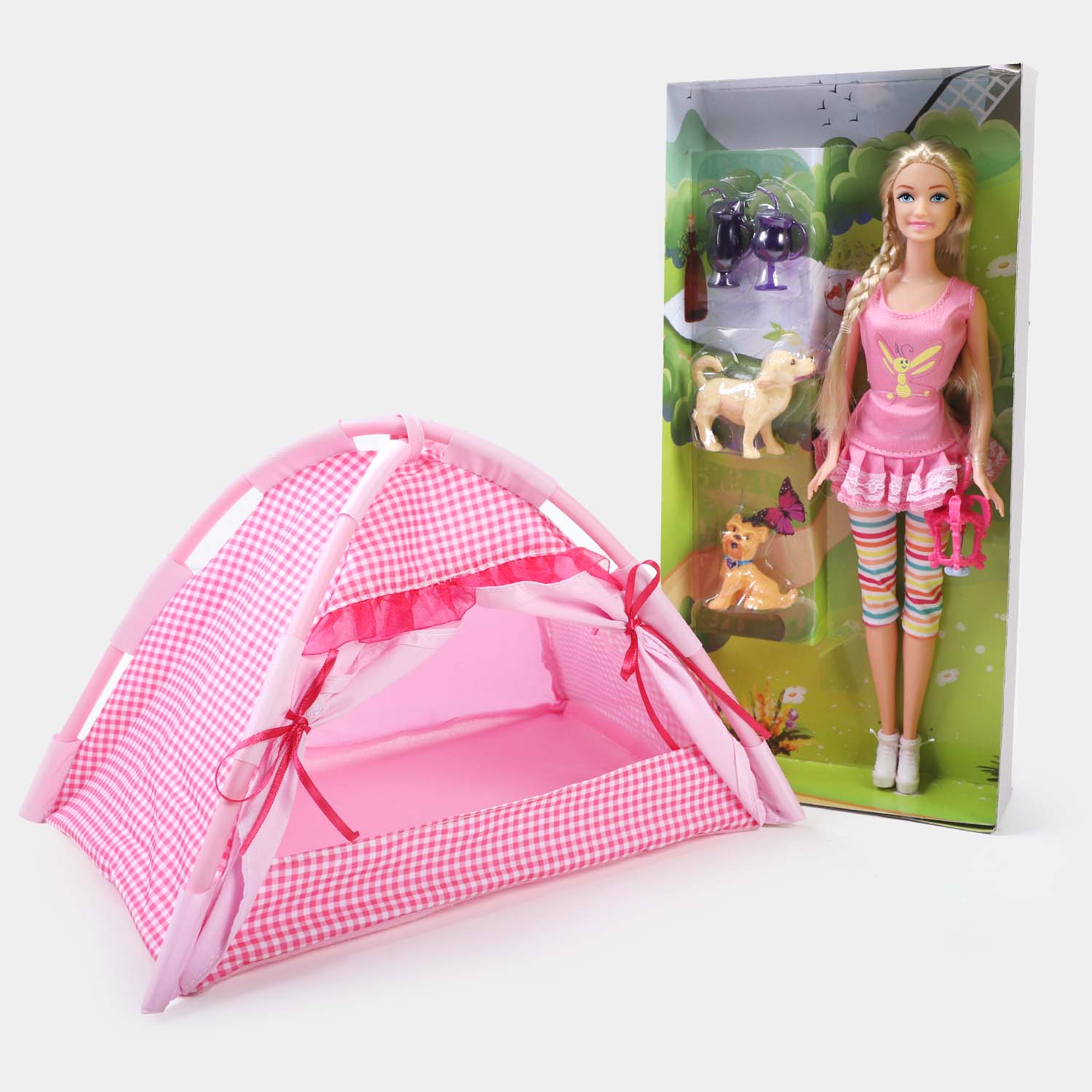 Doll With Tent Set For Girls Price in Pakistan Bachaa Party