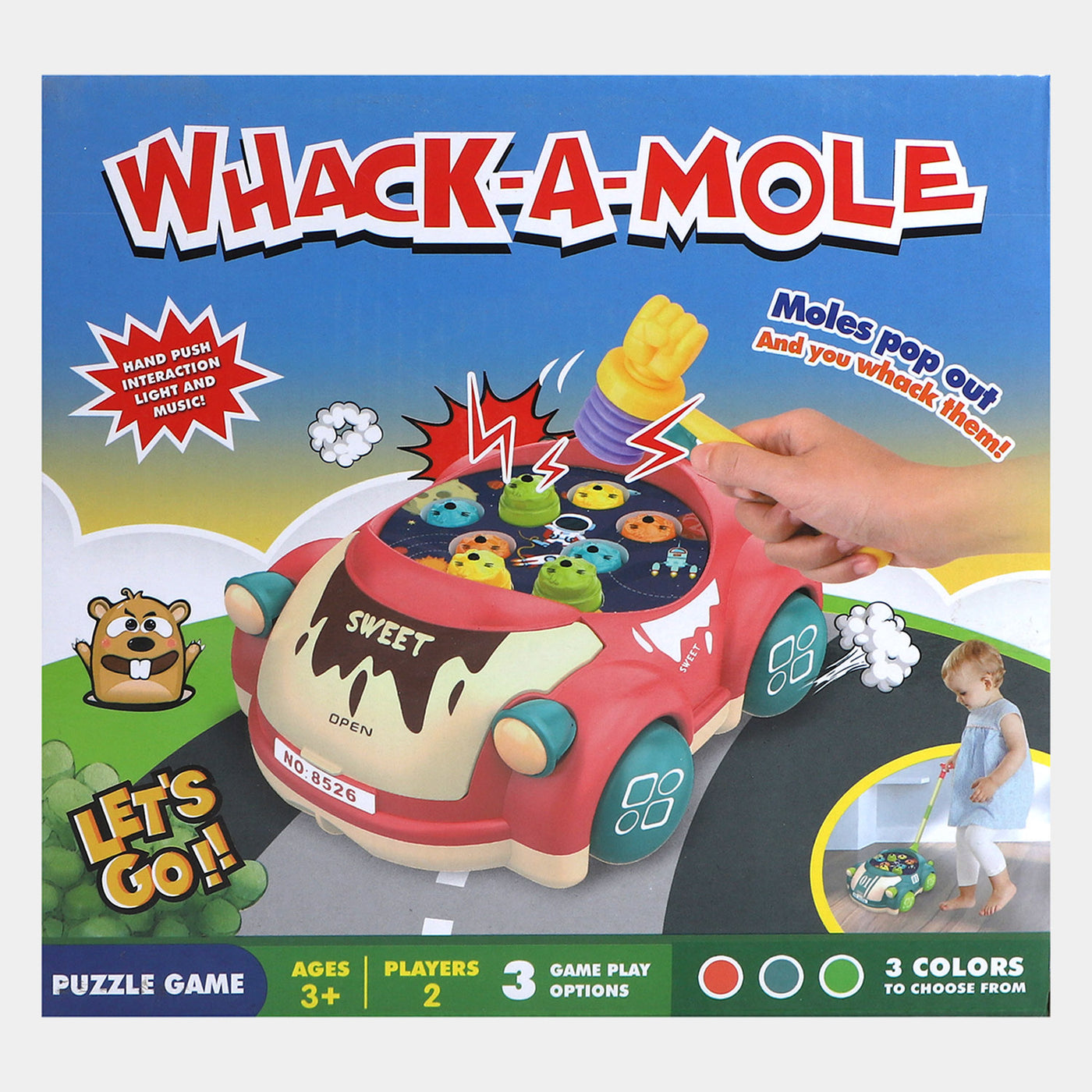 Game Whack A Mole For Kids