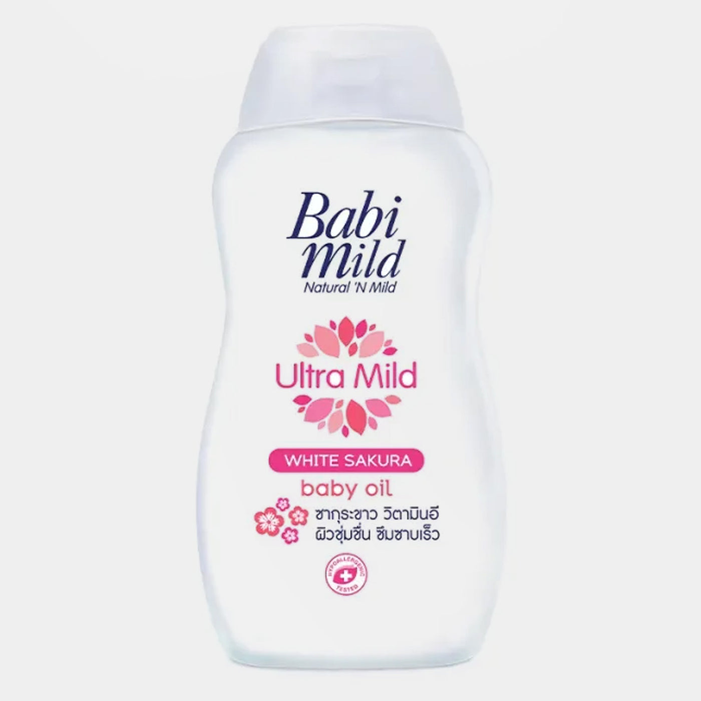 Babi Mild Baby Oil White Sakura 100-ml