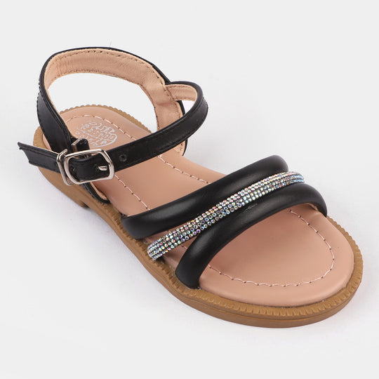 Girls Sandals 1278-BLACK