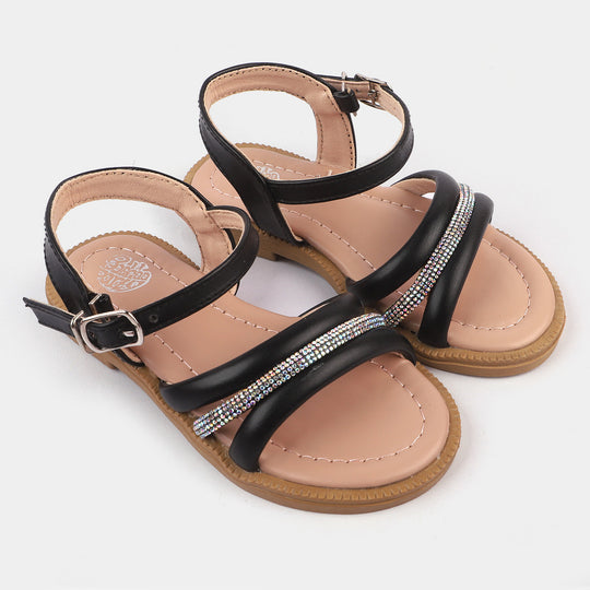 Girls Sandals 1278-BLACK