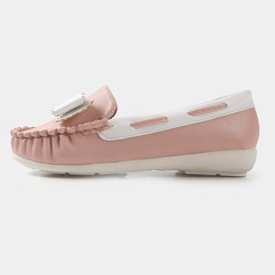 Girls Loafers 25-34 - Pink