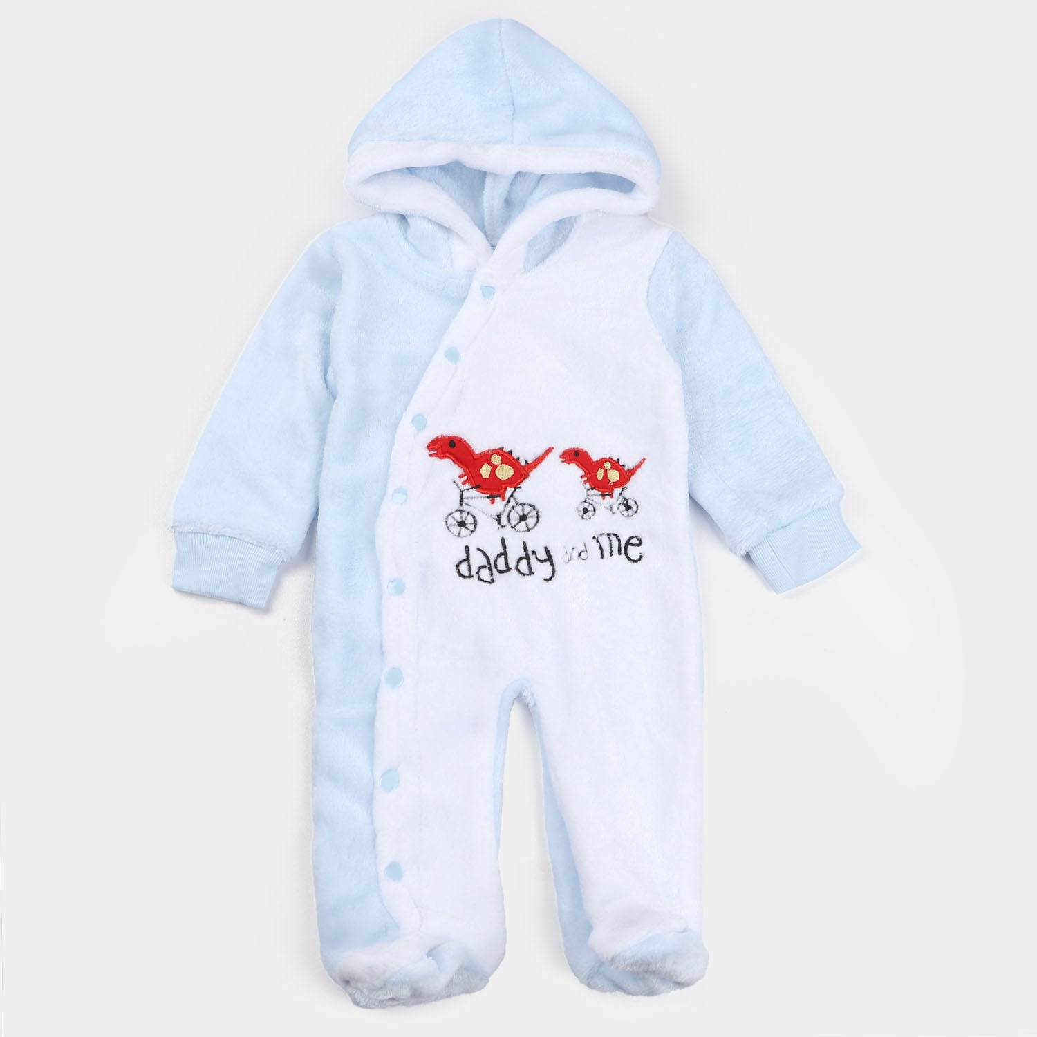 Infant Boys Velour Romper Blue Price in Pakistan Bachaa Party