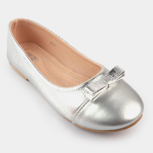 Girls Pumps 80-30-SILVER