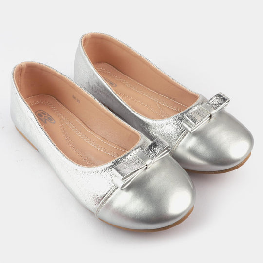 Girls Pumps 80-30-SILVER