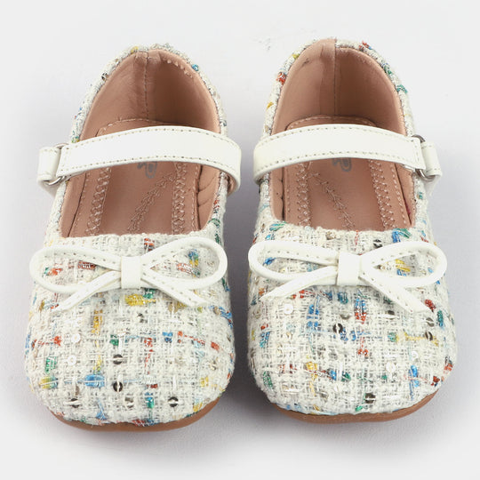 Girls Pumps SA-26-White