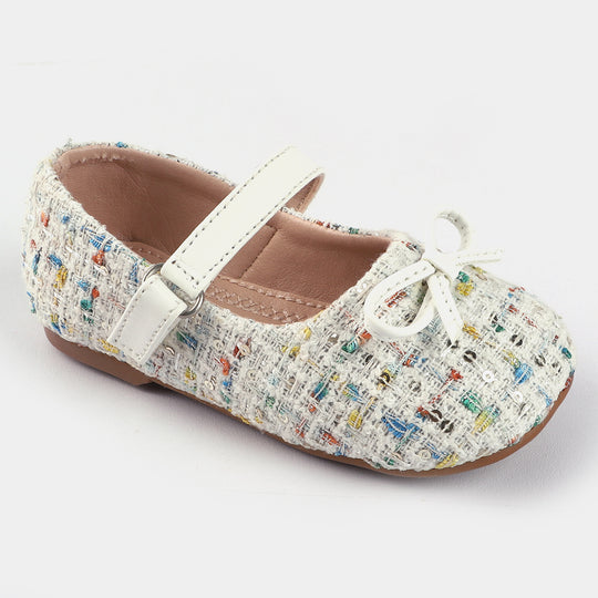 Girls Pumps SA-26-White