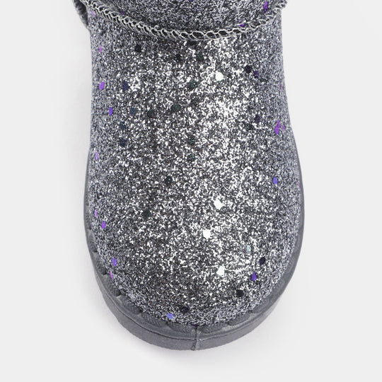 Girls Boots PS-02-GREY
