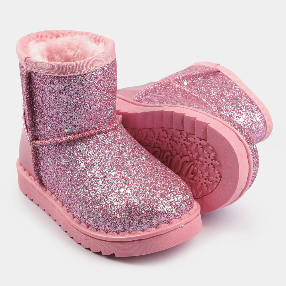 Girls Boots PS-02-Pink