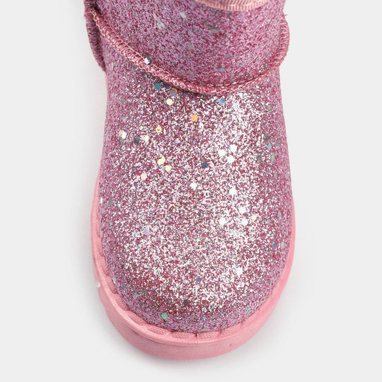 Girls Boots PS-02-Pink