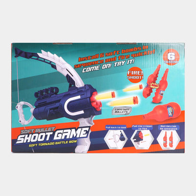 Soft Dart Target Toy Play Set For Kids