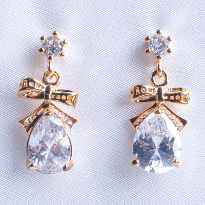 Jewelry Zircon Earring For Girls
