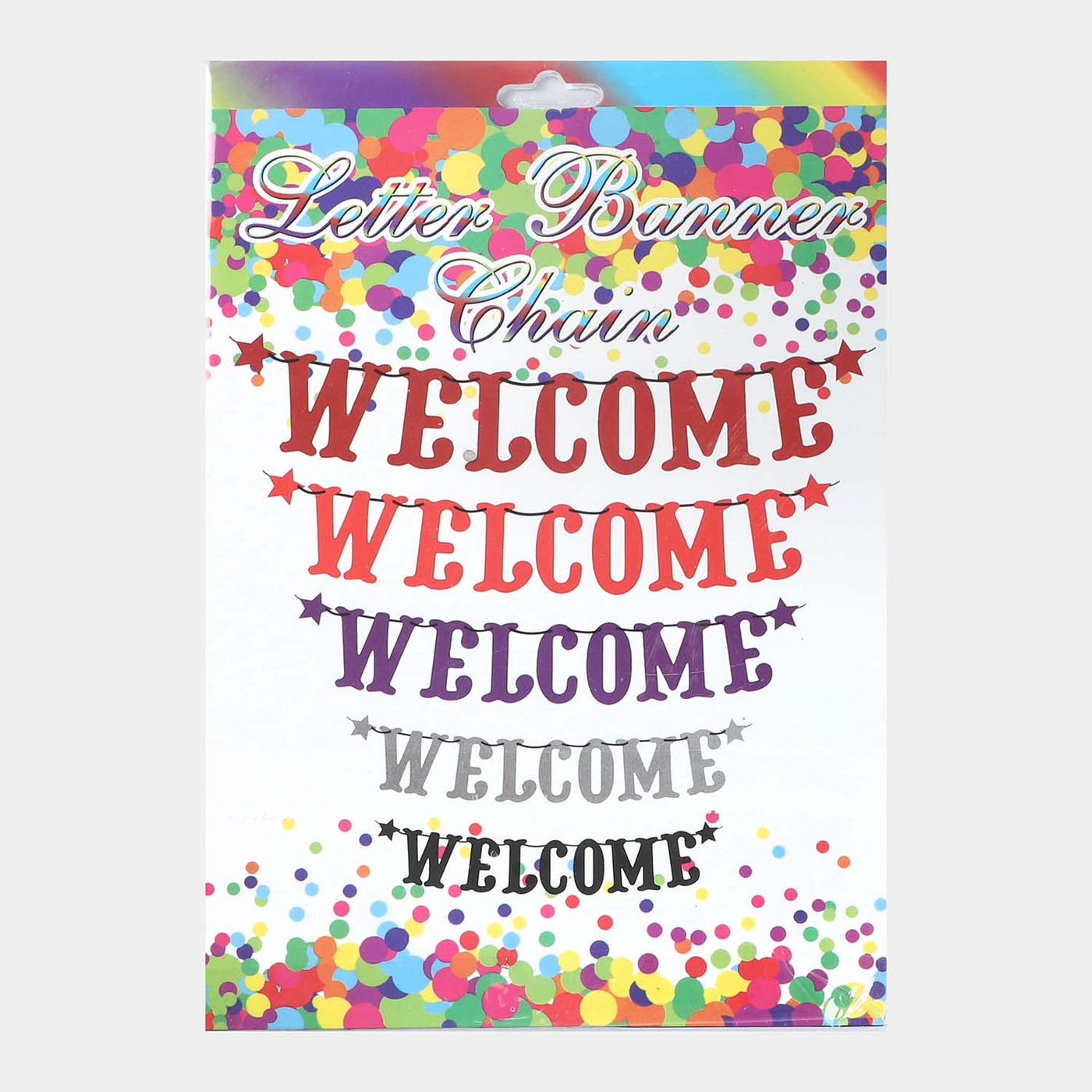 Hanging Welcome decorations Banner | Small