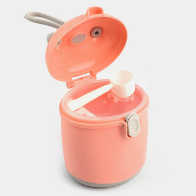 Portable Milk Powder Container | Peach