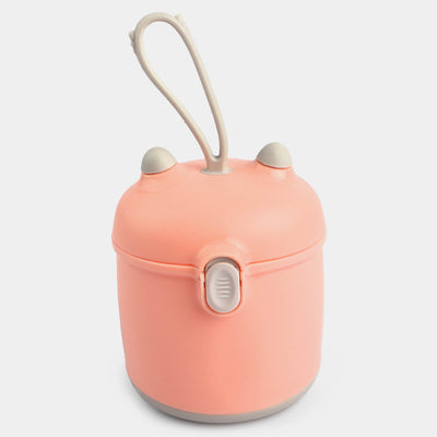 Portable Milk Powder Container | Peach