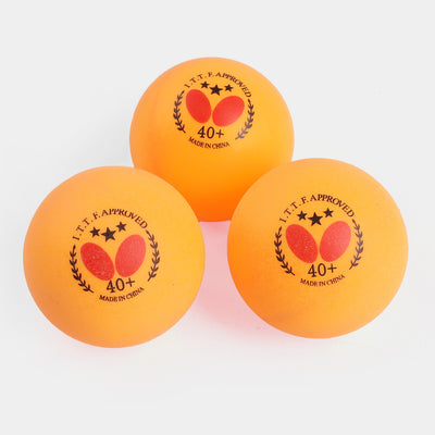 Table Tennis 3 Star Ball Butterfly Plastic 40+