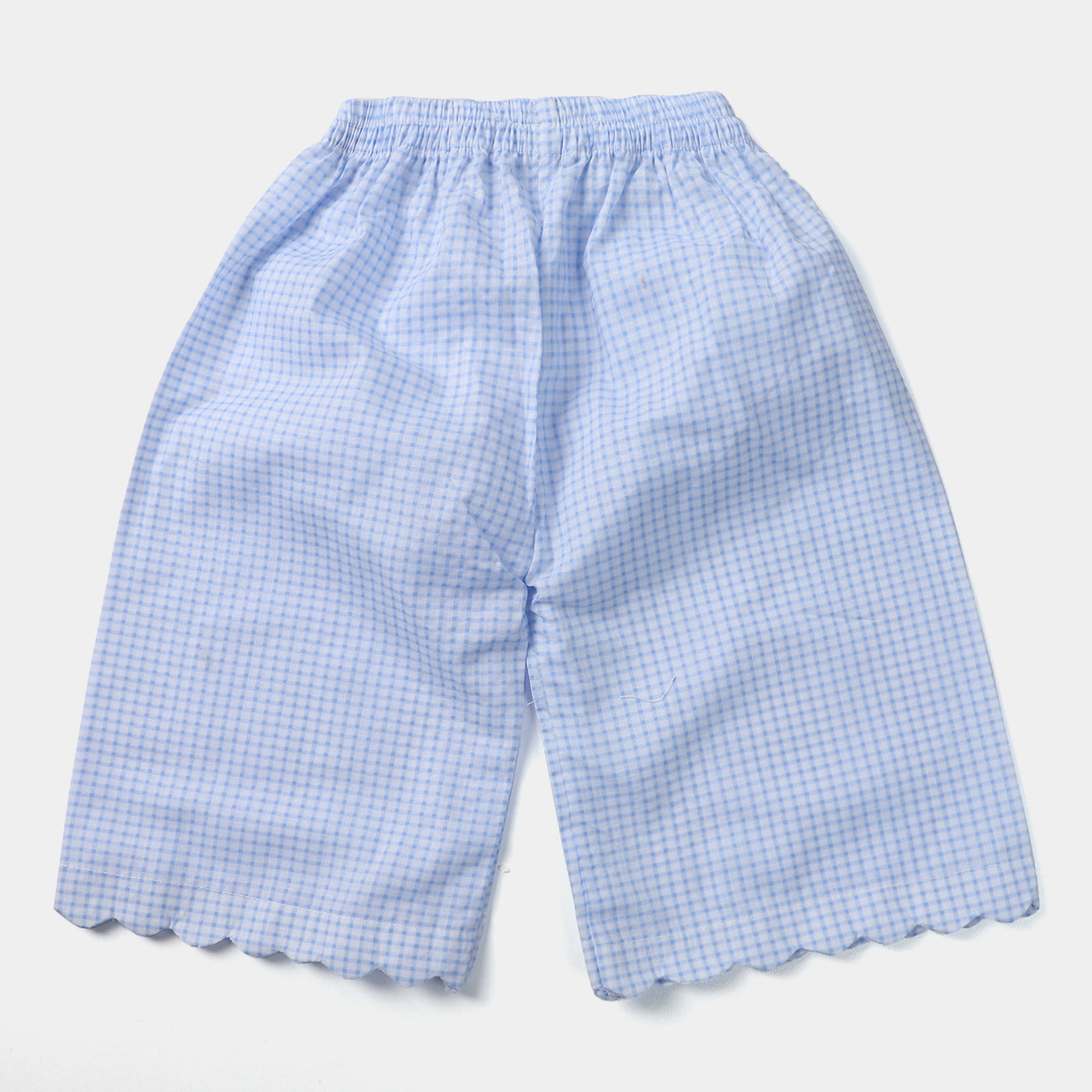Infant Girls Cotton 2PCs Suit Color Blast-Blue