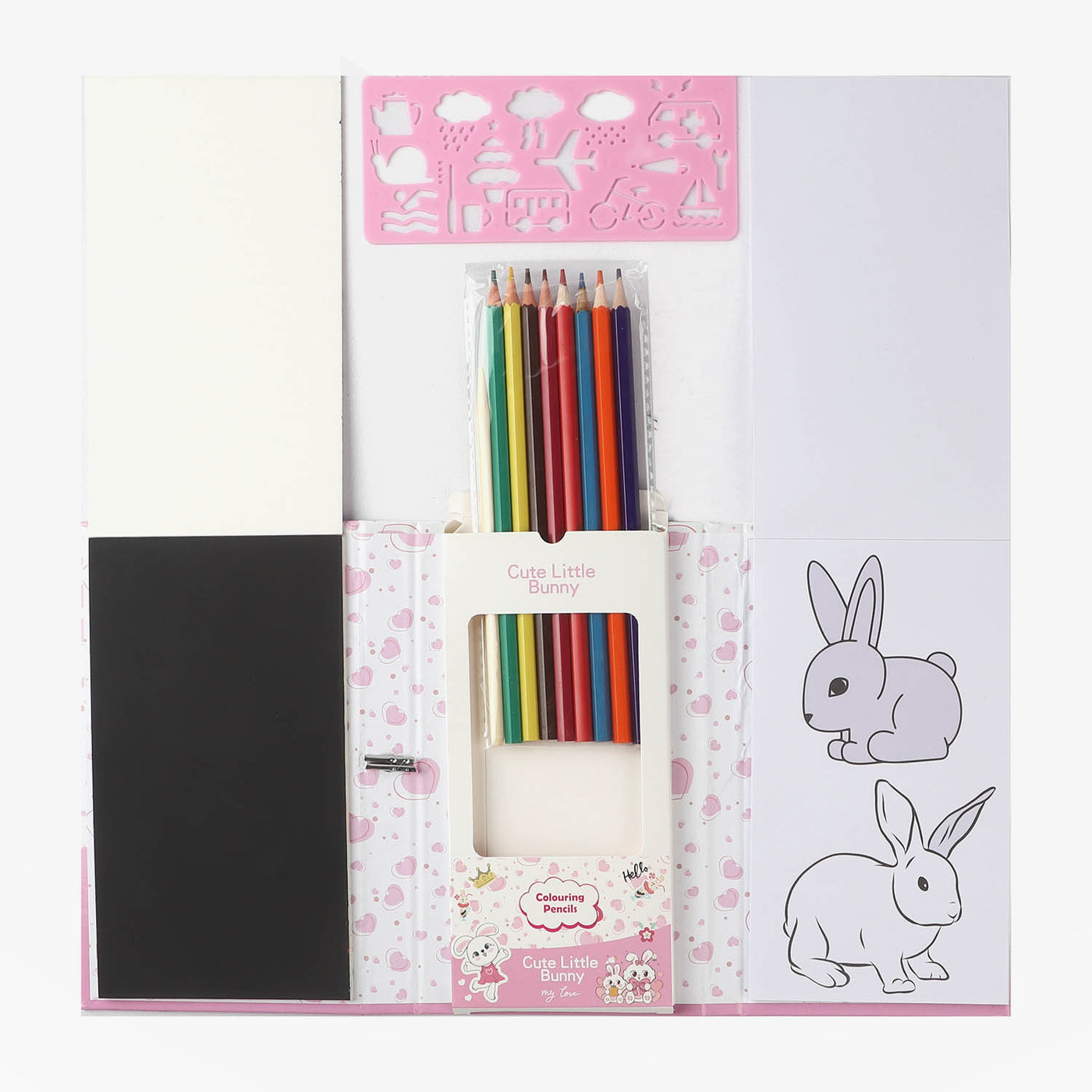 Gift Set Coloring, Scratching For Kids