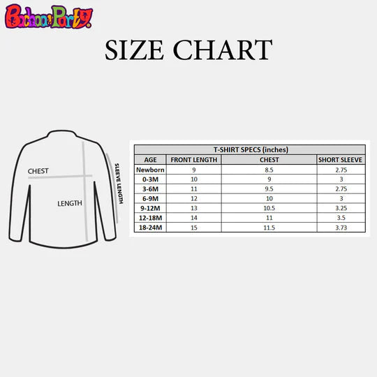 Infant Girls T-Shirt Humara Pakistan - White