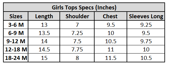 Infant Girls Cotton Poplin Casual Top Black Beauty-Multi