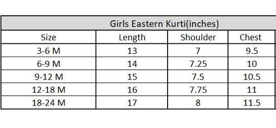 Infant Girls Cotton Slub Emb Kurti Little Popup-Mustard