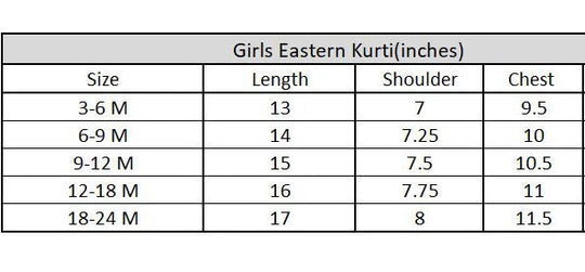 Infant Girls poly Cambric Emb kurti Strawberry-BLACK