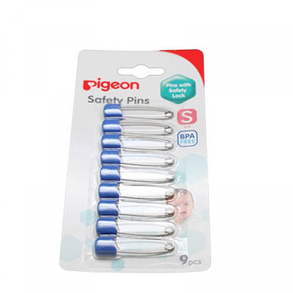 PIGEON SAFETY PIN 9PCS/CARD