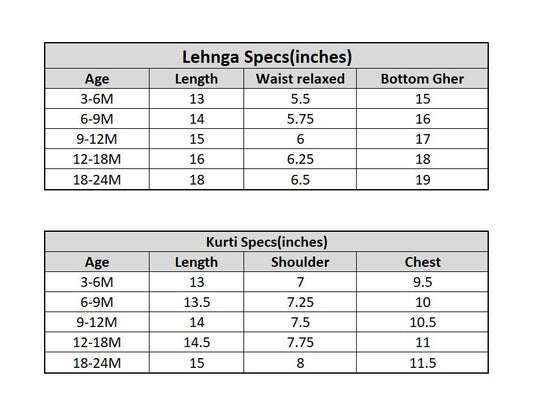 Infant Girls Chiffon 2Pcs Little Gold-RED