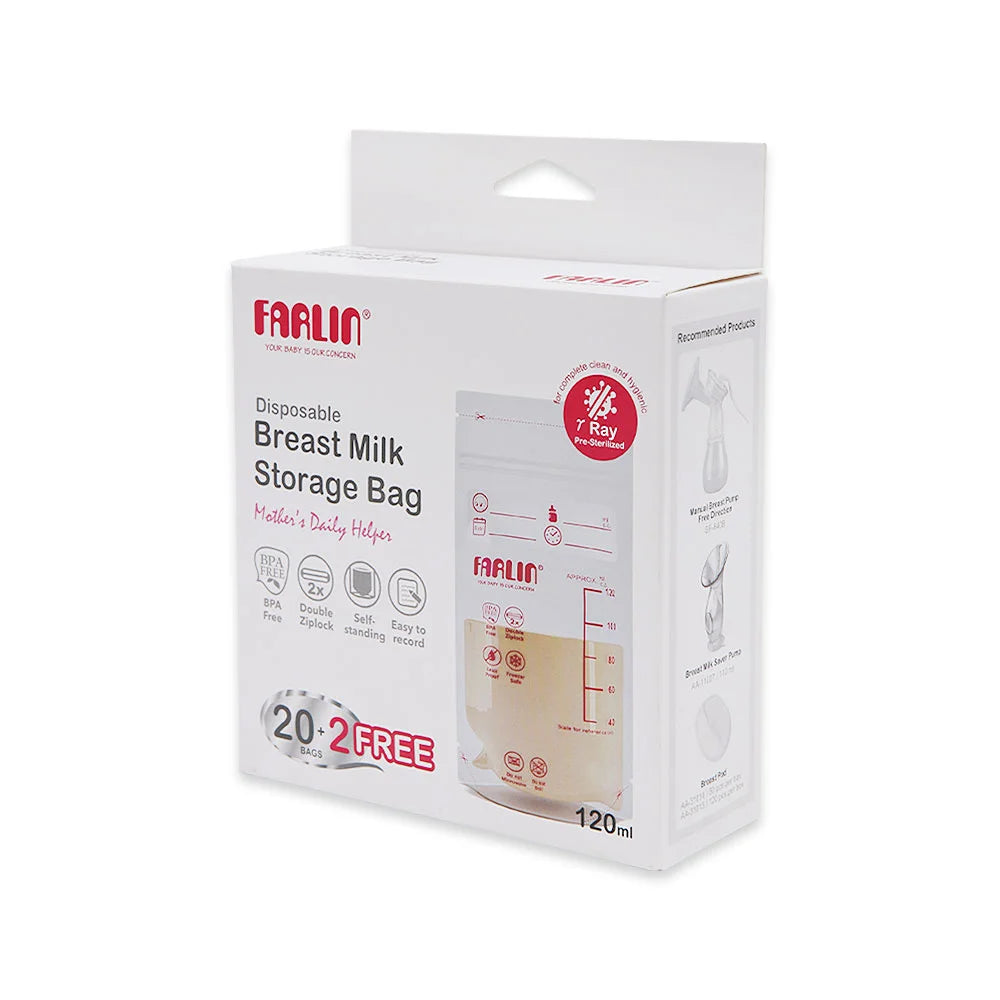 Farlin Disposable Breastmilk Storage Bag 120ml