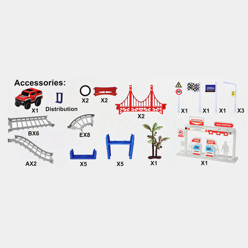 Contest Dream of Track | Modular Racing Adventure Set