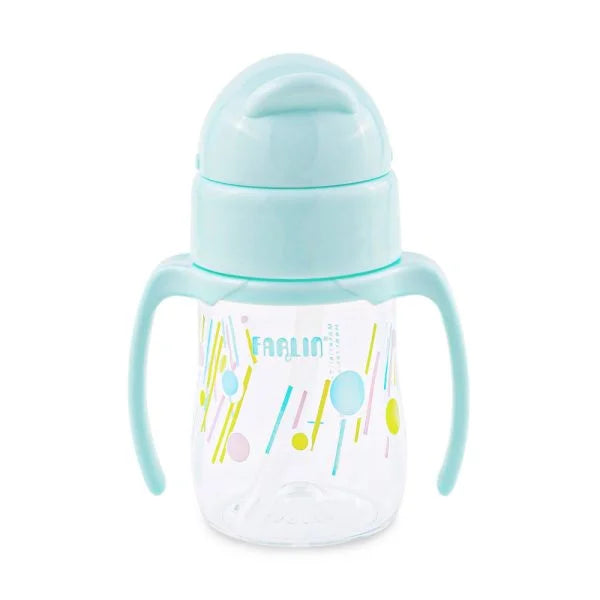 TRITAN STRAW DRINKING CUP W/HANDLE 150ML