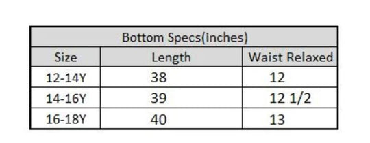 Teens Girls Poly Cotton Navy CO-Ord Set-NAVY