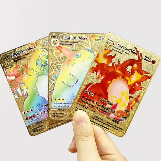 110 PCS Character Gold Foil Cards Rare Golden Cards
